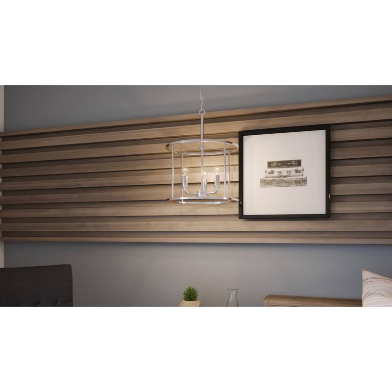 Bellevue Della 3 Light 14" Wide Taper Candle Pendant