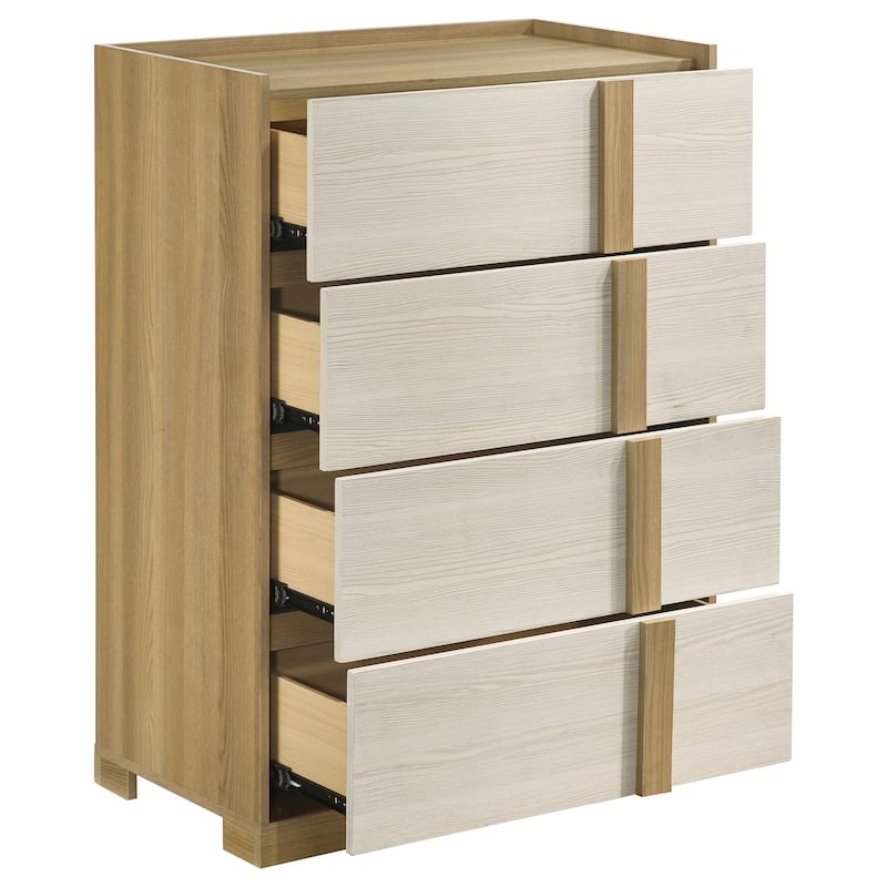 Lincoln Natural 4-drawer Chest of Drawers