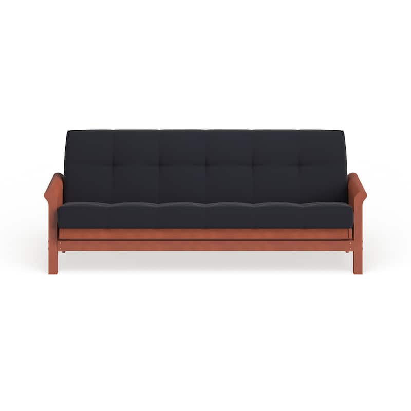 6-inch Thick Twill Futon Mattress (Twin, Full, or Queen)