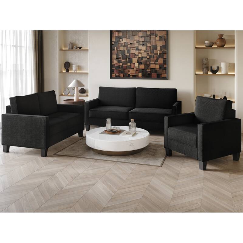 Clayfell Marcia Square Arm Chair/ Loveseat/ Sofa