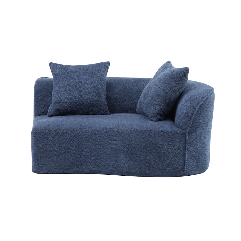 Christopher Knight Home - Linda Fabric Curved Sectional Sofa