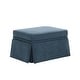 preview thumbnail 82 of 152, Rectangle Chenille Upholstered Storage Ottoman