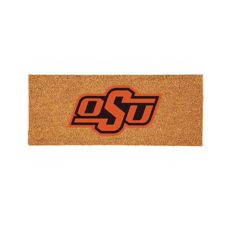 Oklahoma State University Full Color Indoor/Outdoor Coir Mat