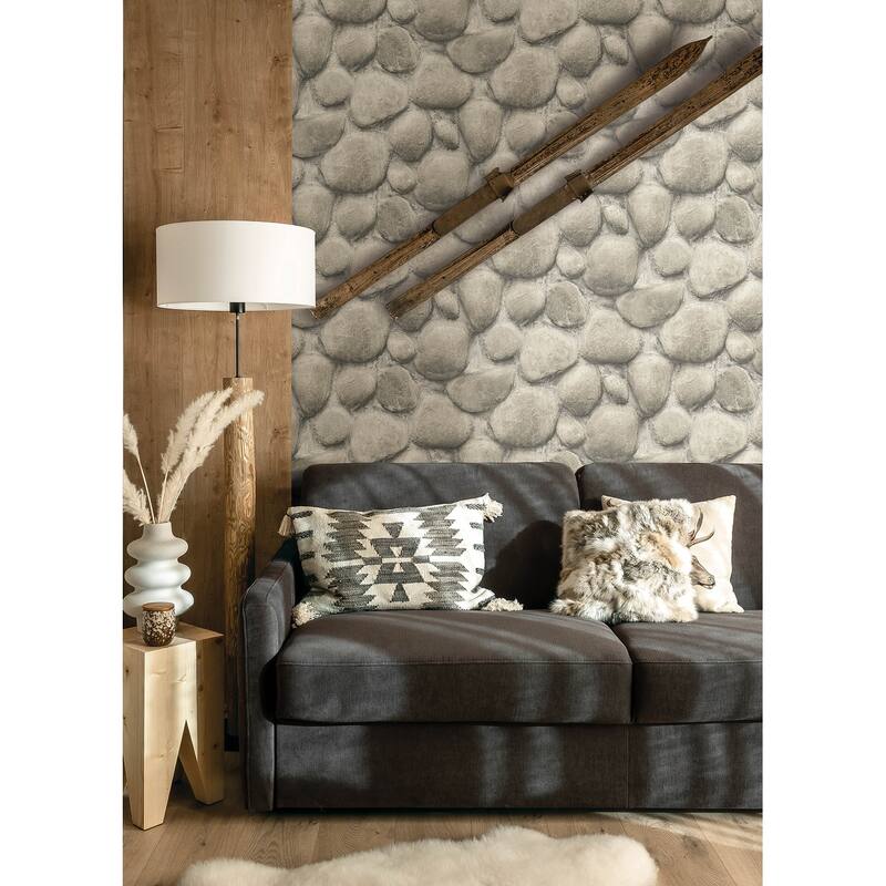 Root Rock Brown Wallpaper