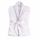 preview thumbnail 43 of 63, Superior 100% Cotton Embroidered Adult Unisex Luxury Bathrobe Small-Medium - Letter NO Logo