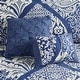 preview thumbnail 7 of 21, Madison Park Marcella 6 Piece Printed Cotton Quilt Set with Throw Pillows