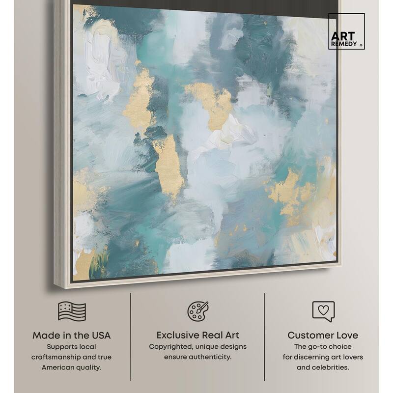 Misty Morning I Canvas by Art Remedy