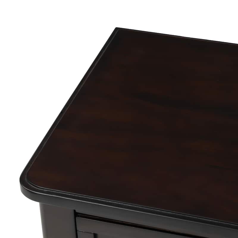 Modern Console Table with Three Storage Drawers