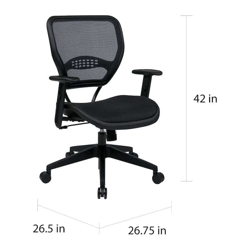 Office Star Professional Air Grid Deluxe Task Chair