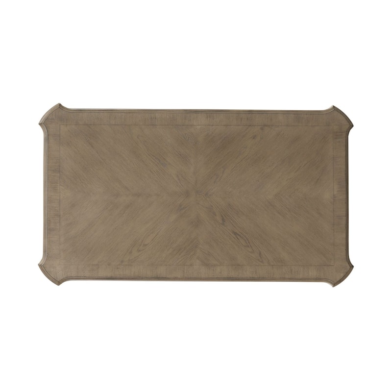 Magnolia Manor Weathered Bisque Rectangular Cocktail Table