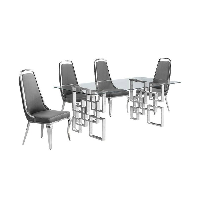 Best Quality Furniture Small Glass Table Dining Sets