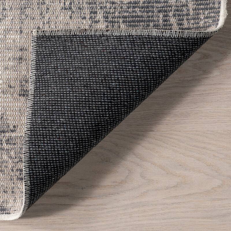 Nuloom Milana SpinClean Modern Cotton Machine Washable Area Rug