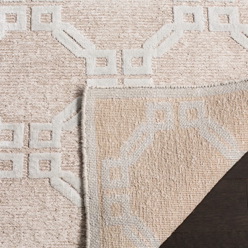 SAFAVIEH Couture Hand-knotted Tibetan Heilwig Modern Wool Rug