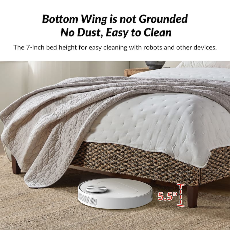 Ludwig Traditional Standard Bed with Wingback Design by HULALA HOME