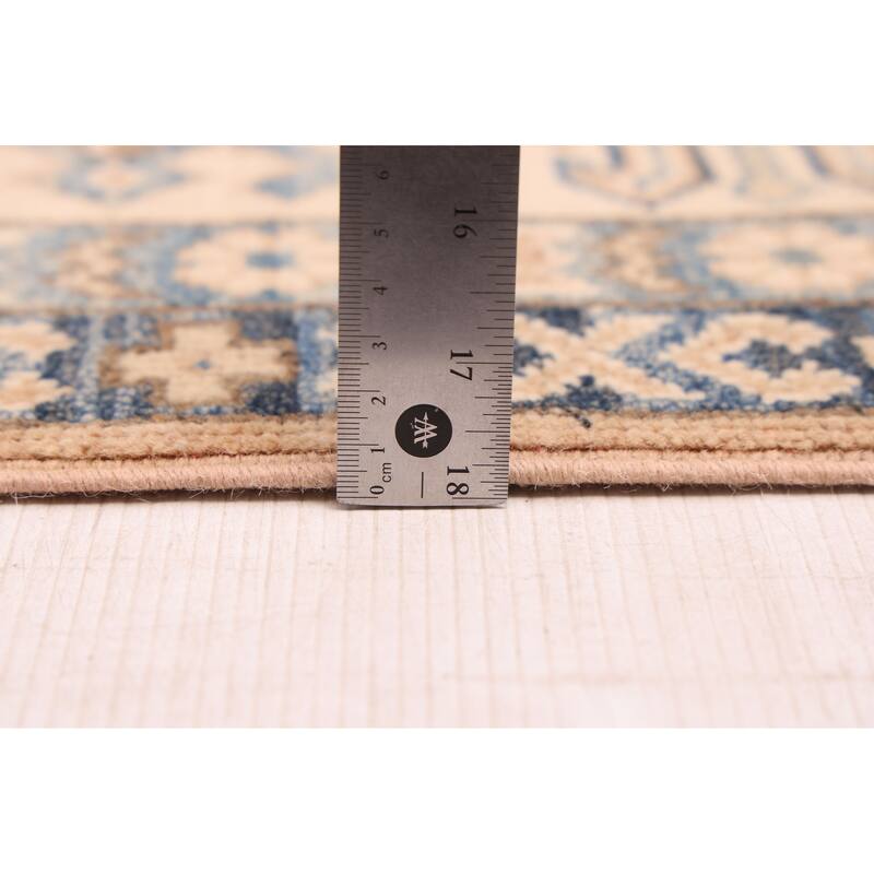 ECARPETGALLERY Hand-knotted Finest Ghazni Light Copper Wool Rug - 6'1 x 9'6