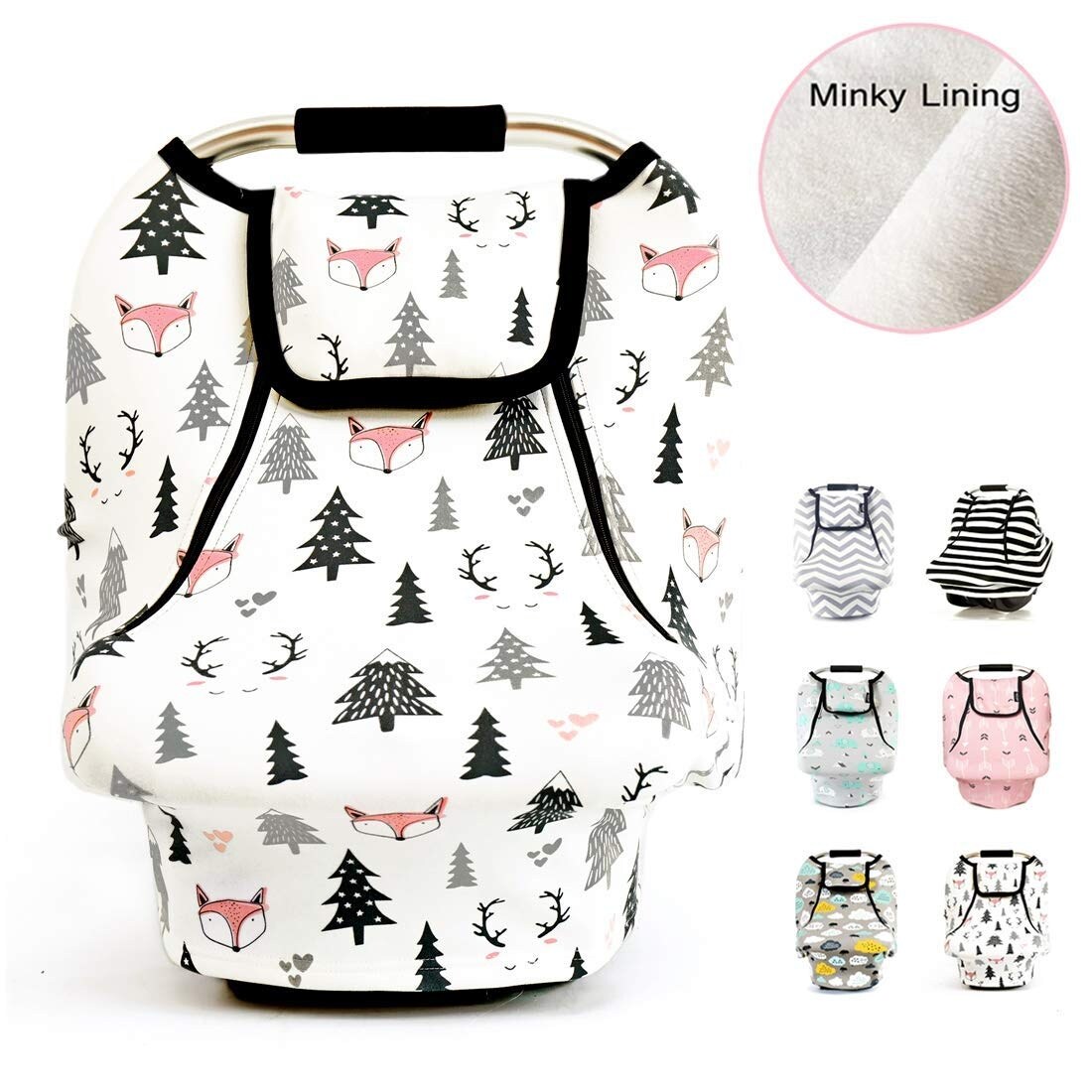 Shop Stretchy Baby Car Seat Covers For Boys Girls Infant Car