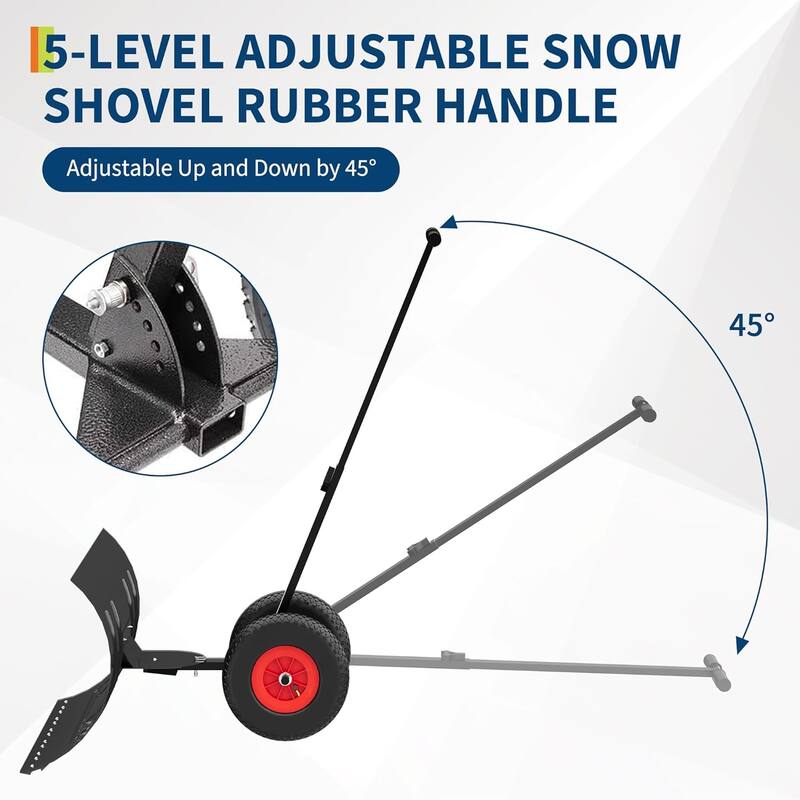 Snow Shovel with Wheels