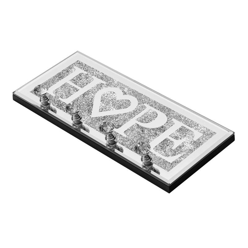 Mirrored Key Holder for Wall Decorative