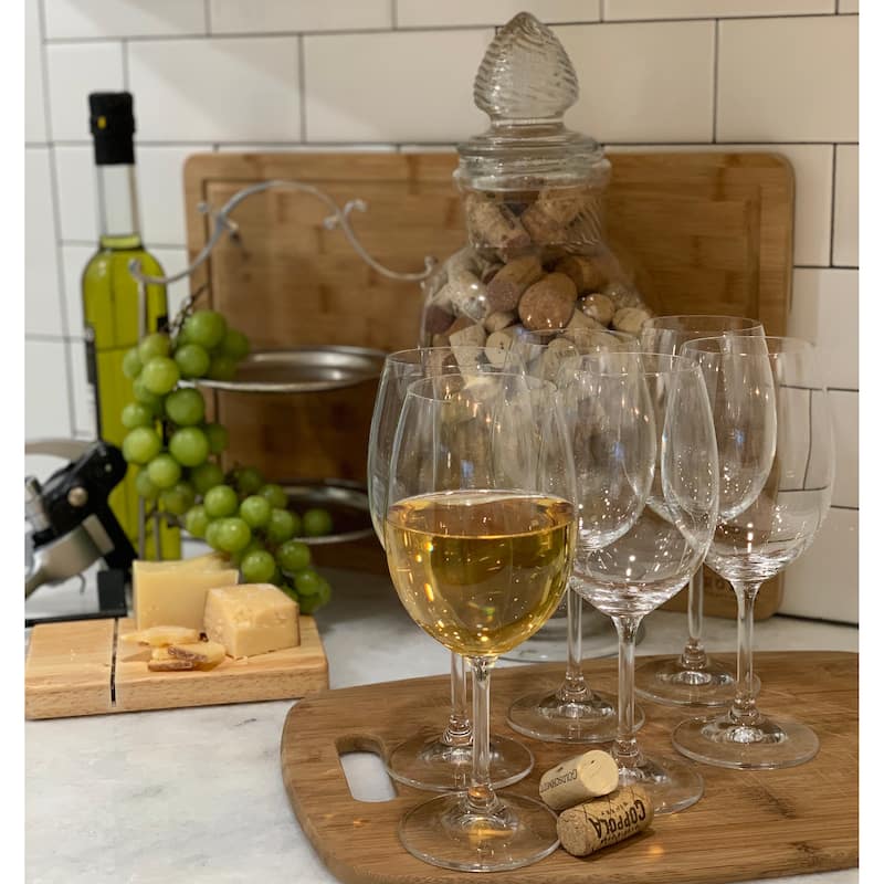 Lara White Wine Glass Set of 6
