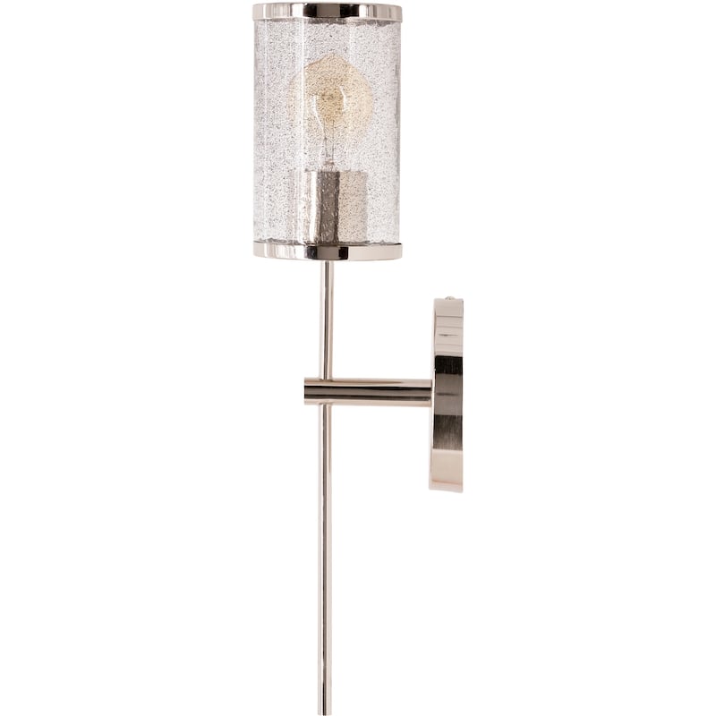 Artistic Weavers Lizel Textured Glass Modern Wall Sconce - 19"H x 5.125"W x 5.5"D