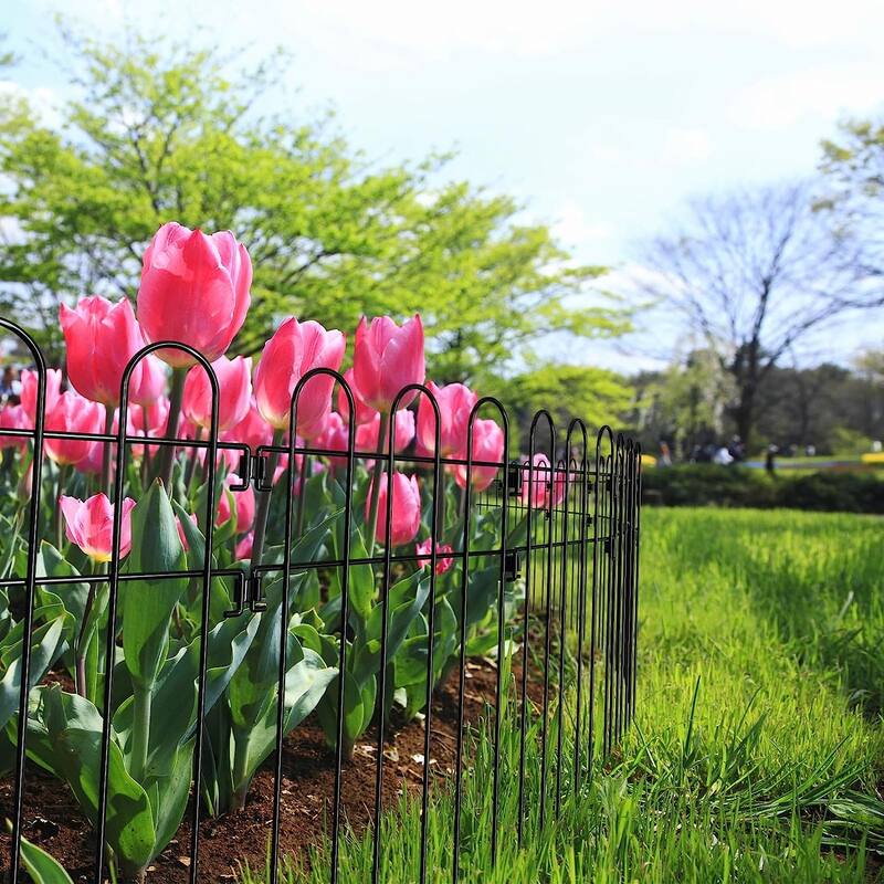 Decorative Garden Fence Metal Panel