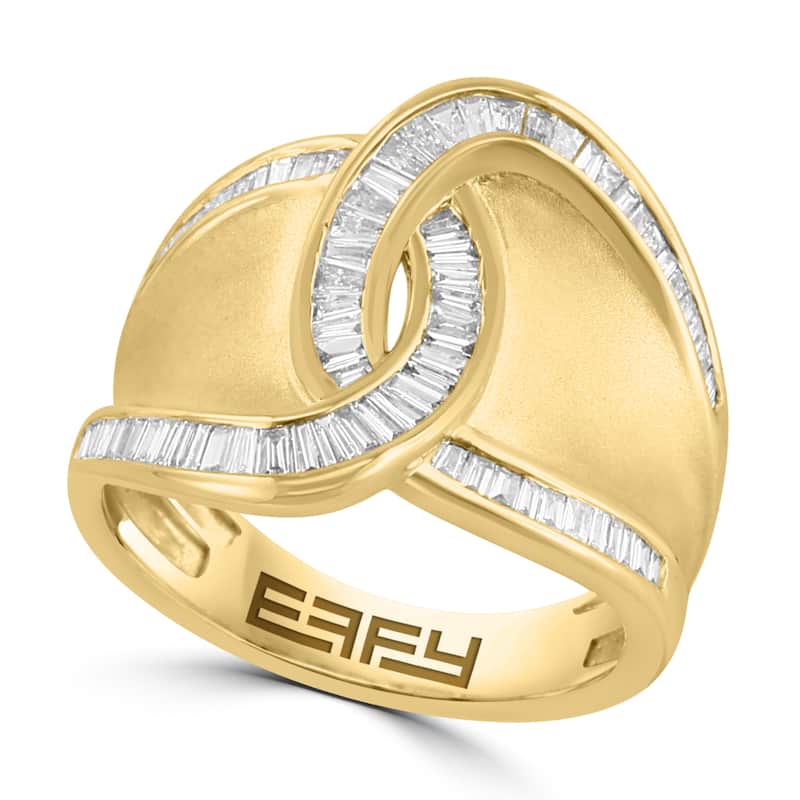Effy Women's 14K Yellow Gold Diamond Ring