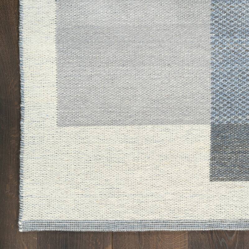 Nourison Copenhagen Flatwoven Wool Indoor only Geometric Area Rug