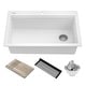 preview thumbnail 2 of 146, KRAUS Bellucci Workstation Topmount Drop-in Granite Kitchen Sink