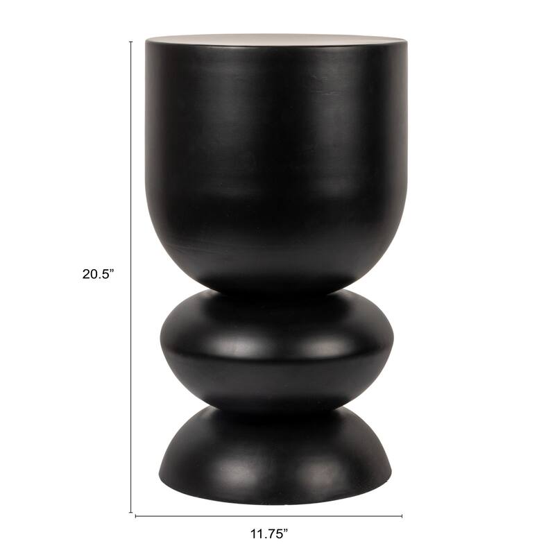Metal Stacked Bulb Side Table
