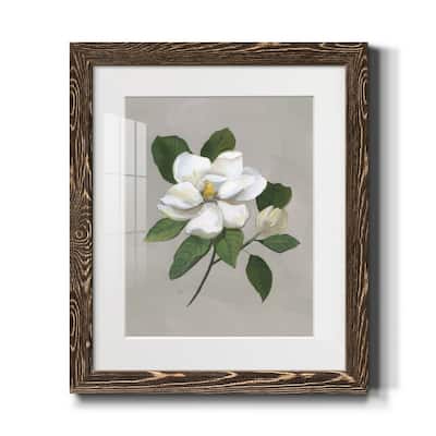 Botanical Magnolia-Premium Framed Print - Ready to Hang