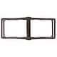 preview thumbnail 14 of 18, SAFAVIEH Floyd Iron 6 Wine Bottle Holder for Indoor & Outdoor Entertaining - 14" W x 6" D x 15" H
