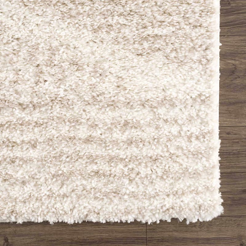 Hauteloom Lux Shag Collection Moroccan Farmhouse Shaggy High Plush Pile Area Rug