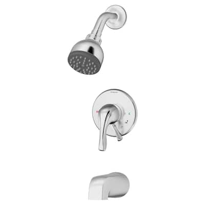 Symmons S-9602-PLR-1.5-TRM Origins Tub and Shower Trim Package with
