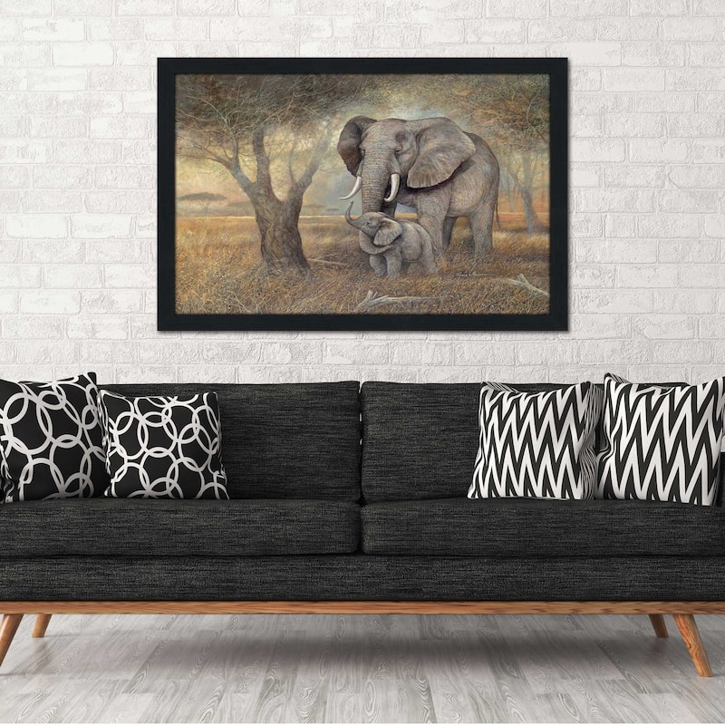 "Gentle Touch" by Ruane Manning Print on Acrylic.