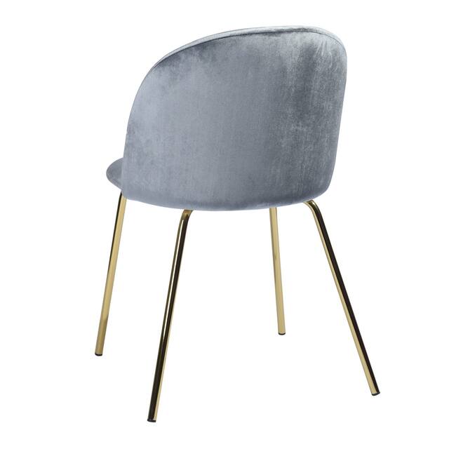 Carson Carrington Mid-Century Modern Velvet Dining Chair Set of 2