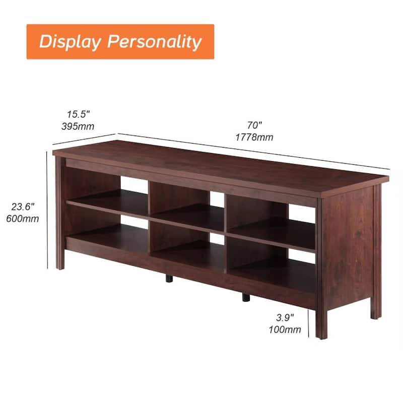 Classic TV Stand TV Console Table for 75 Inch TV, Television Stands