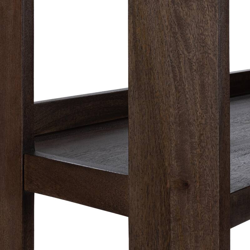 Classic Home Marine Solid Mango Wood Bookcase