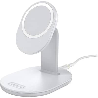 OtterBox Wireless Charging Stand 1.0 for MagSafe, White, 7.5 Watts - n/a