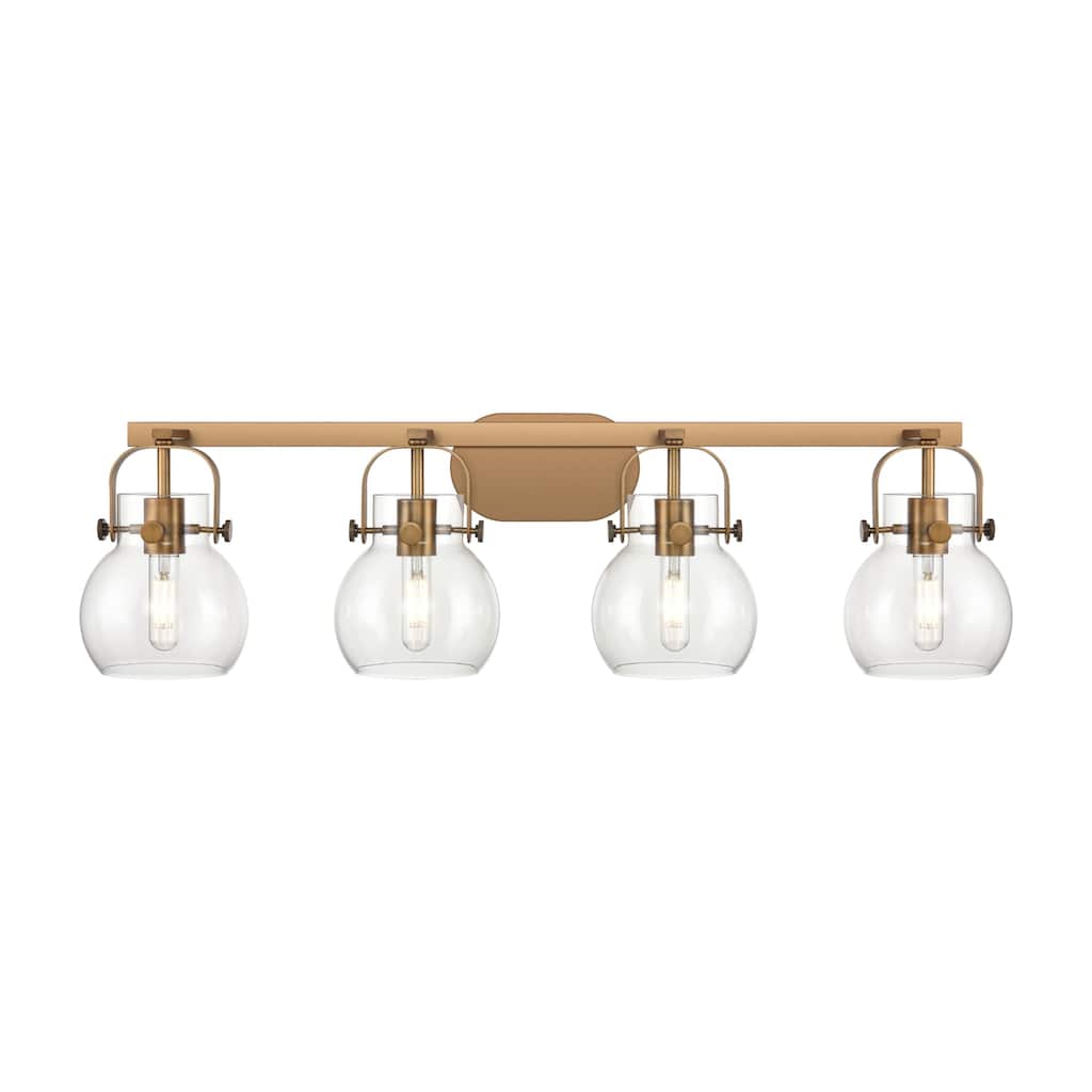 Innovations Lighting 423-4W-10-37 Pilaster II Sphere Vanity Pilaster