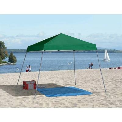 10'x10' Instant Pop Up Outdoor Canopy Tent Shelter, Green