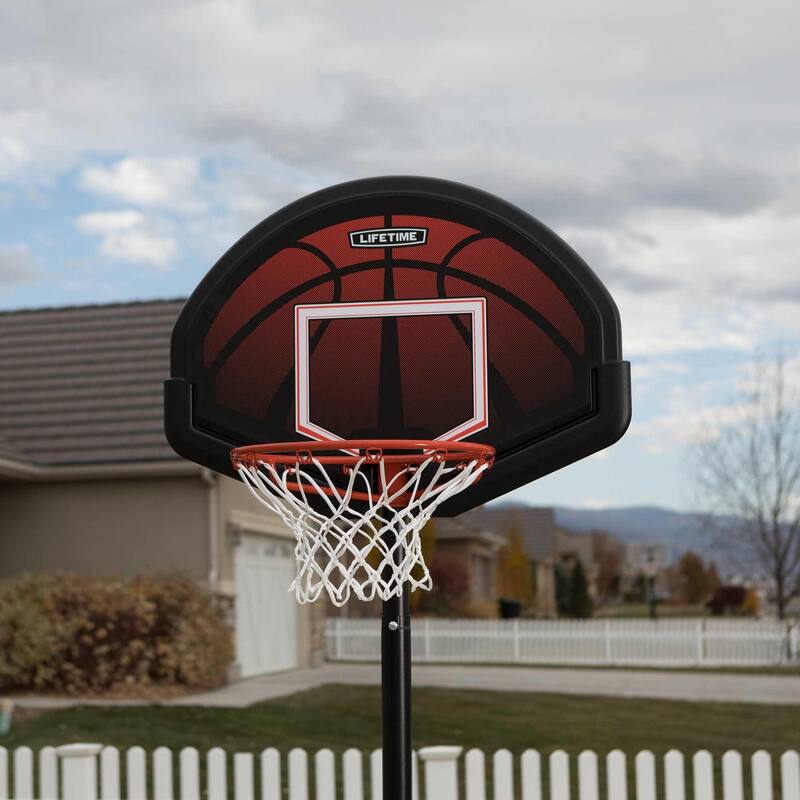Lifetime Adjustable Youth Portable Basketball Hoop
