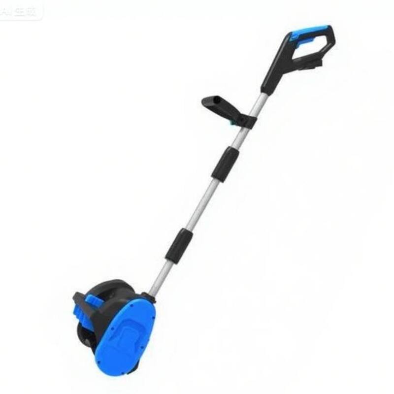 Cordless 12 inch Electric Snow Blower Corded, Snow Thrower for Walkways Deck - N/A - Blue