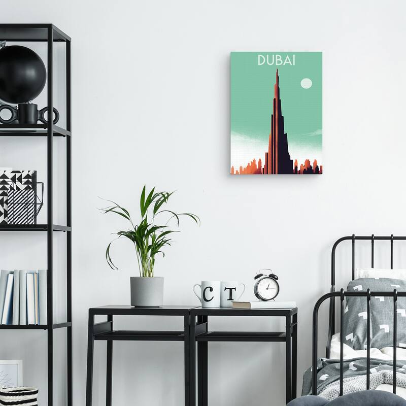 Dubai Canvas Art Print