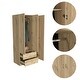 preview thumbnail 31 of 31, Bosko 3 Doors Armoire, 2 Drawers, 4 Shelves, Metal Rod
