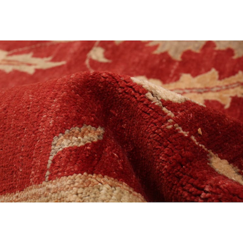ECARPETGALLERY Hand-knotted Chobi Finest Red Wool Rug - 8'5 x 11'9