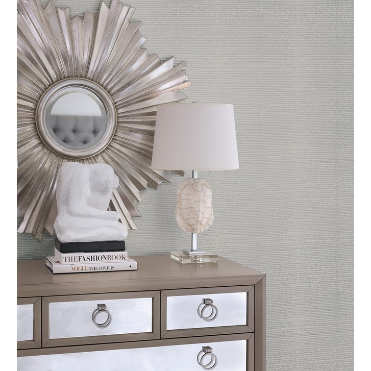 Myth Grey Beaded Texture Wallpaper - 20.5in x 396in x 0.025in