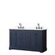Option Dark Blue, Black Trim, Giotto Quartz Top