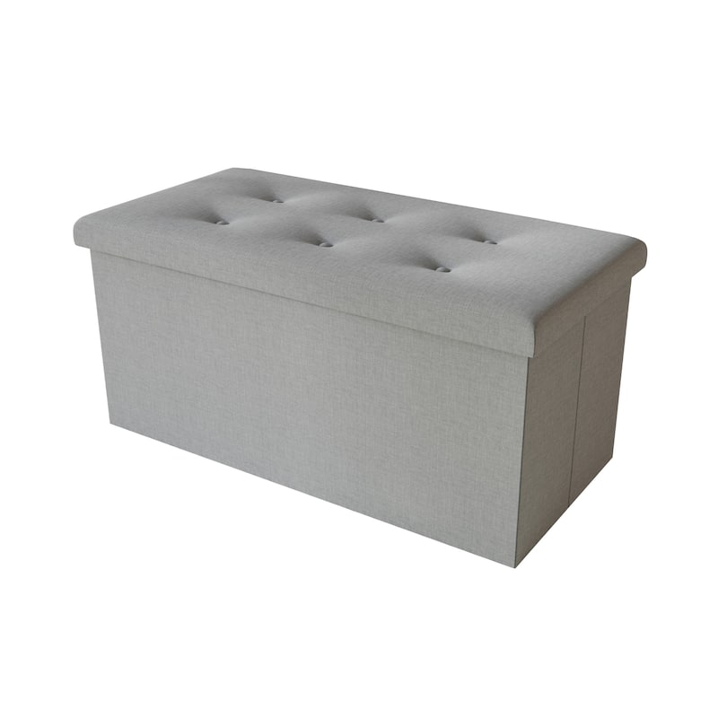 Florence Upholstered Folding Storage Bench