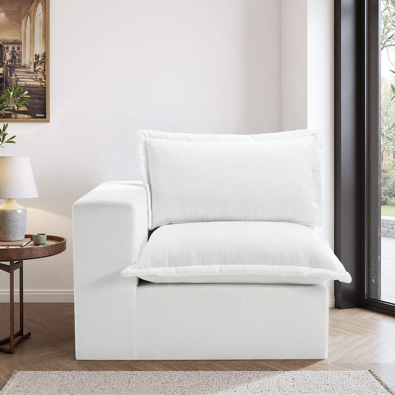 Comfy Cloud Couch Plush Modular Sectional Sofa For Living Room