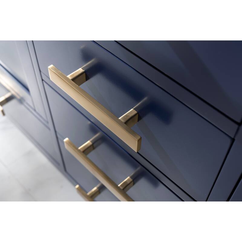 Valentino 60" Single Vanity in Blue